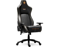 Luxe Premium Gamestoel - HICON - Gaming Chair - Gaming Stoel – Pulse Havoc – Ergonomische Gaming Chair met Comfort - Zwart - Oranje