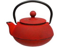 Luxe rode Theepot - secret de gourmet - 0.6L