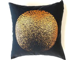 Luxe sierkussen luipaard print - 50 x 50 cm - katoen - wonen - interieur