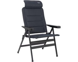 Luxe Standenstoel - Verstelbare Stoel - Ontspannen Buiten - Extra Brede Zit - 104x13x75 cm - Grijs