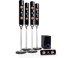 Luxe Thuisbioscoop Set – Home Cinema – Speakersets – 5.1 Surround Set – Draadloos – Bluetooth – Beamer – Incl. Afstandsbediening
