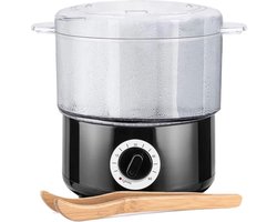 Luxe Towel Warmer – Elektrische Towel Heater – Handdoek Verwarmer – ‘Bucket Style’ – Automatisch Uitschakelen – Transparant