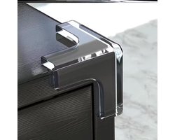 Luxe transparante T vormige Hoekbeschermers – 4 Stuks – T-Vorm - Voor baby's