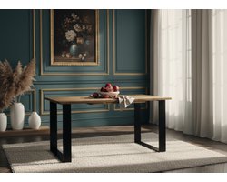 Luxe Uitschuifbare Slaapbank – Zwart – 330 cm – Industrohome