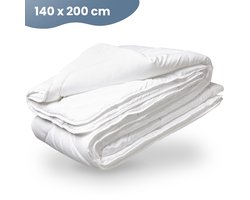 Luxe Ultra Soft Dekbed 140 x 200 – Hotel Kwaliteit - Eenpersoons Enkel Dekbed - Anti Allergie - All Year - Geschikt voor het hele jaar