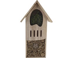 Luxe vlinderhuis/bijenhuis/wespenhotel voor insecten 45 cm - Tuindecoratie - Diervriendelijk - Hotel/huisje voor insecten