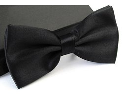 Luxe Vlinderstrik - Vlinderdas - Zwart