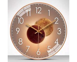 Luxe wandklok – woonkamer