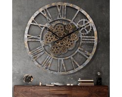 Luxe wandklok – woonkamer