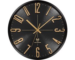 Luxe wandklok – woonkamer