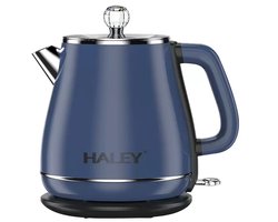 Luxe Waterkoker Retro | 1,8L | Vintage | 1800W | RVS | Blauw