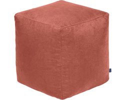 Luxe Zitzak Kubus als Voetenbank of Stoel voor Woonkamer - Ergonomisch & Lichtgewicht Poef