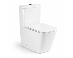 Luxelvia ARMONIA Staande WC - Keramiek Wit - Softclose Deksel