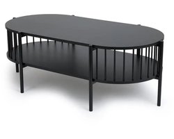 Luxes - Luxe Salontafel - Mat Zwart - Moderne Salontafel
