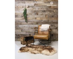 Luxewall - 3D Wandpanelen - Houten Wandbekleding - Wanddecoratie - French oak - Grijs - 0,8 m2