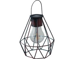 Luxform Hanglamp Dusseldorf Solar 13 X 16 Cm Staal Koper