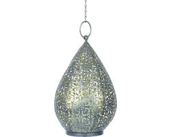 Luxform Palmyra - Oplaadbare USB Tuinlamp - Koperkleurig - LED - Vlameffect