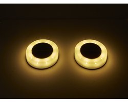Luxform - Solar deck lights warm white (3 sets of 2 pieces)