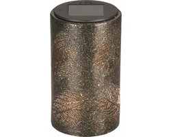 Luxform Tafellamp Leaf 9 X 15,3 Cm Led 1,2v Staal Brons
