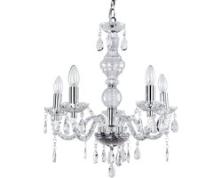 [lux.pro]® Kroonluchter 5 - armig - Elegance - chroom