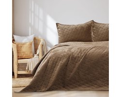 Luxueuze Dekbedoverdekking van Fluweelachtige Stof met Geometrisch Patroon voor Elke Slaapkamer