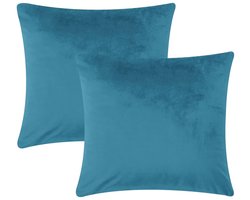 Luxueuze kussenhoezen - Decoratief - Set van 2 - Fluweel