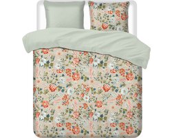 Luxueuze Terschellinger Flanellen Winter Dekbedovertrekset – Veldbloemen Vintage – Voor Ultiem Comfort en Warme Nachten – 140x200/220 cm