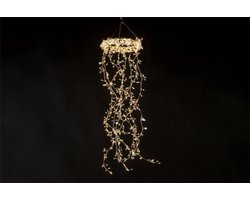 Luxury label - Lichtsnoer - LED - Maat S - Zilver - L20B4H20CM