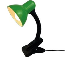 Luxus Bureaulamp Toby - Groen - 30cm - Fitting Geïntegreerde LED - Bureaulamp - Tafellamp Slaapkamer