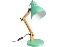 Luxus Europe - Bureaulamp Robbie Oud groen - Leeslamp - Bureauverlichting voor Thuis en Kantoor