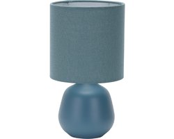 Luxus Europe - Tafellamp Amsterdam Blauw - Keramische Tafellamp - Design Tafellamp Binnen - Decoratieve Tafellamp - Modern Design