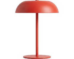 Luxus Europe - Tafellamp Claire Terracotta roze - Draadloze LED Tafellamp Binnen - USB-C Oplaadbaar - Touchbediening - Dimbaar - 3 Lichtkleuren