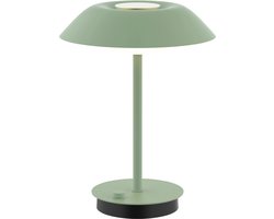 Luxus Europe - Tafellamp Maggiore Groen - Draadloze LED Tafellamp Binnen - USB-C Oplaadbaar - Dimbaar - Warm Wit - Luxe Design