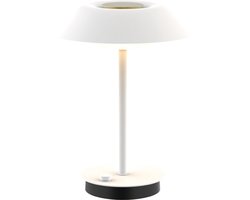 Luxus Europe - Tafellamp Maggiore Wit - Draadloze LED Tafellamp Binnen - USB-C Oplaadbaar - Dimbaar - Warm Wit - Luxe Design