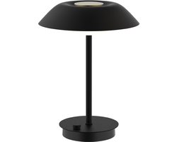 Luxus Europe - Tafellamp Maggiore Zwart - Draadloze LED Tafellamp Binnen - USB-C Oplaadbaar - Dimbaar - Warm Wit - Luxe Design
