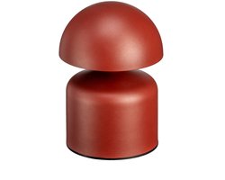 Luxus Europe - Tafellamp Touch Mini Vicky Bordeaux - Draadloze LED Tafellamp Binnen - USB-C Oplaadbaar - Touchbediening - Dimbaar - 3 Lichtkleuren