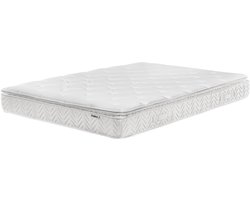 LUXUS - Pocketveringmatras - Crème - 180 x 200 cm - Polyester