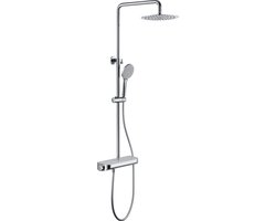 Luzzo® Varese Regendouche Thermostaat Met planchet -Chroom/Wit