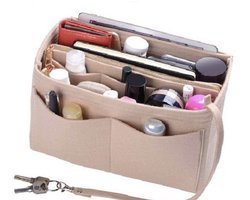 LV, Bag Organizer, Beige, Tas Organizer, Bag in Bag, LV Neverfull MM, Speedy 35, Instagram