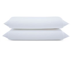 M line Pillow You hoofdkussensloop – Wit – set van 2 – wasbaar op 60°C – geschikt voor droger