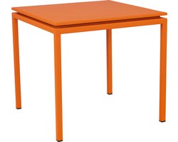 MA-RK SIDE BOLD - exclusief stalen bijzettafeltje - minimalistisch - design - staal – orange