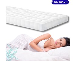 Maan matras ® - Matras 140x200 - 20cm dik - HR Koudschuim - Afneembare tijk wasbaar - 140x200 cm