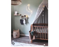 Maanlamp - Maanlampje goud - 40 cm - babykamer - kinderkamer - Nachtlamp - LED - versiering - verlichting - cadeautip