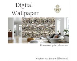 Maastricht rond 1900 | LARGE Wallpaper Fotobehang | Gekleurd & Gerestaureerd | Makkelijk downloaden, printen en decoreren.