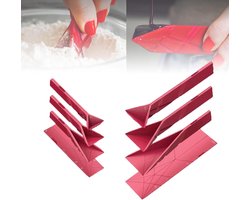Maatschep Set - 2 Stuks - Kleine En Grote Lepels - 6 Verschillende Maten - Flat 3-in-1 Maatlepels - Multifunctionele Vouwbare Platte Keukengadgets - Measuring Spoons - Maatschepjes - Spoons - Keukengereedschap