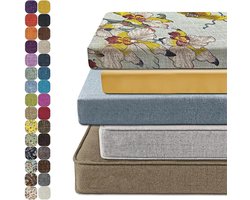 Maatwerk Zitkussen - Bankkussen Tuin - Comfortabel Zitten - Hoge Veerkracht - Op Maat Gemaakt - Meerkleurig