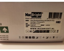 MacBright 8717696111614 MAC KENT LED N/N PT IP65