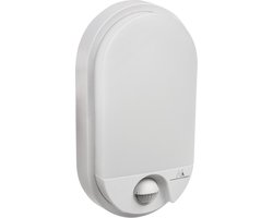 Maclean MCE340 W - Wandlamp - LED lamp met infrarood bewegingssensor - 1100lm - 15W - IP54 - wit
