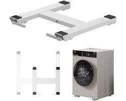 Maclean - Meubelroller - Meubelverplaatser - Verrijdbaar onderstel voor huishoudelijke apparaten tot 300kg - maximale breedte 450-700 mm, MC-918