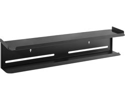 Maclean - Opbergrek 2 in 1 Muurplank en TV Plank - VESA bevestiging aan de achterkant van de TV tot 2kg - 2 x Planken